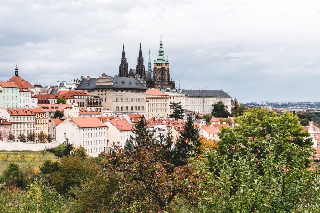 Прогулка по осенней Праге